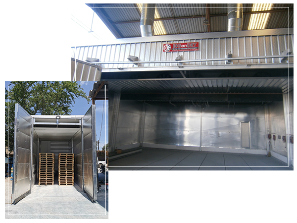 Camaras para secado de Madera